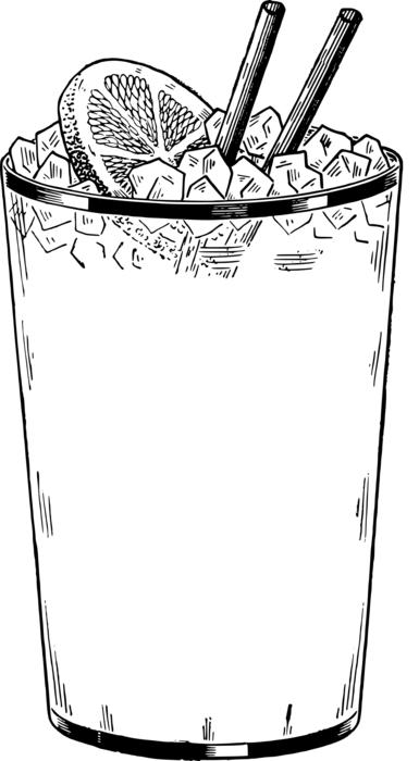 drink frame ice tea lemon southern