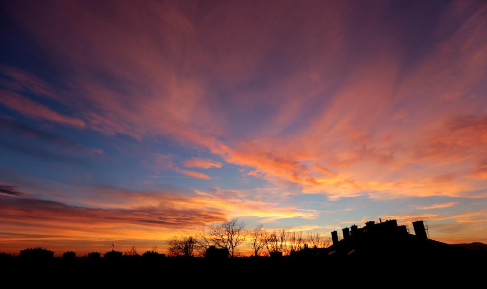 beautiful panoramic landscape