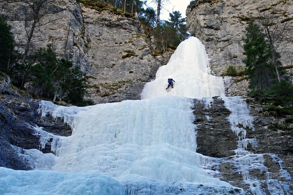 Serrai Di Sottoguda Dolomites Ice