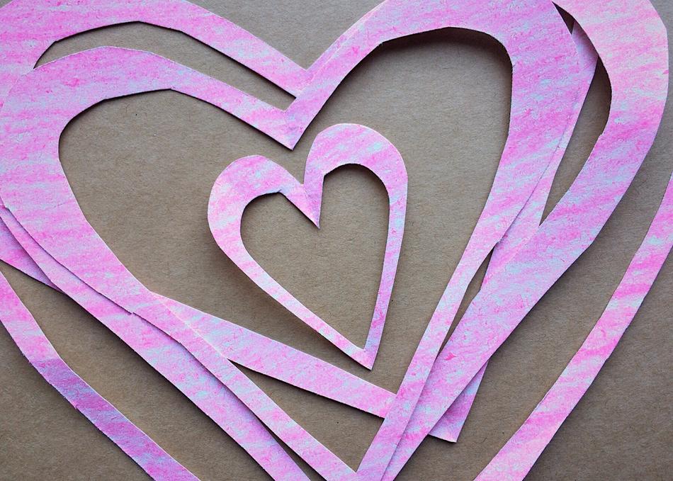 Valentines Day Pink Paper