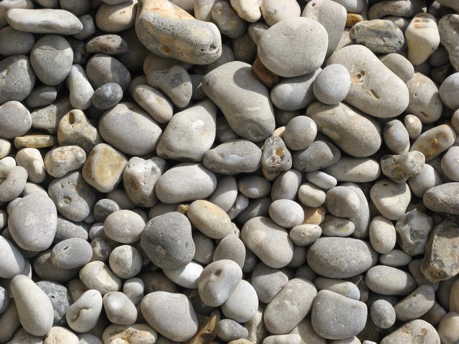 sea gray stones on the beach