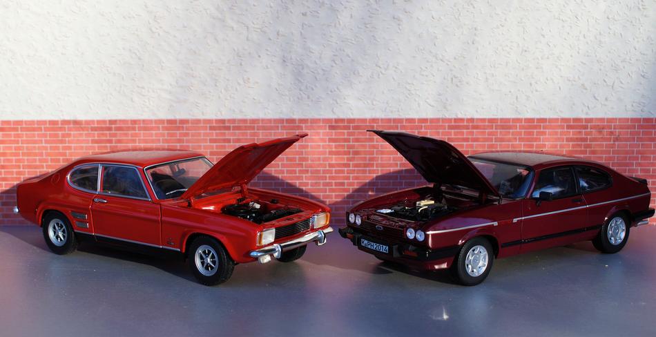 Model Car Ford Capri