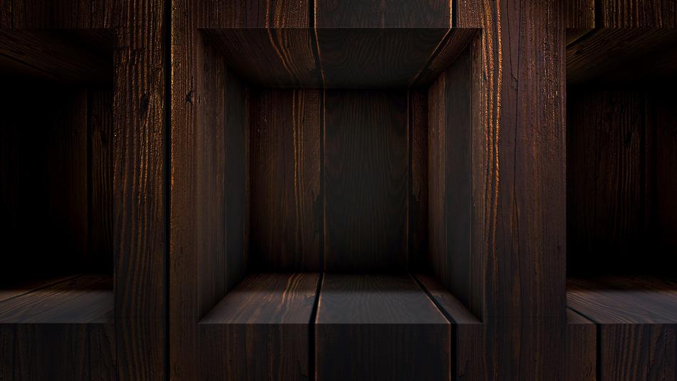 window niche wall boards drawing