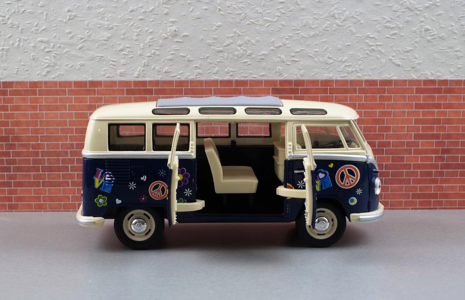 the old model of the car is small