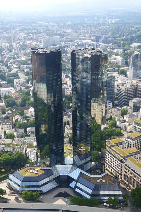 Frankfurt Main View From Viewpoint