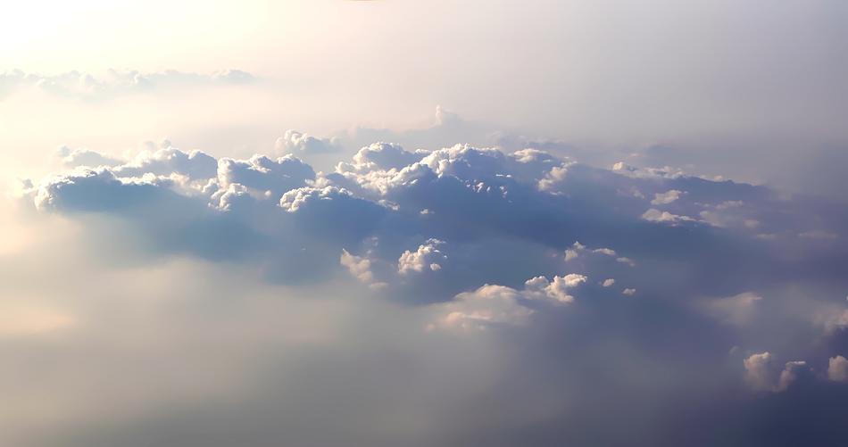 magnificent clouds in the big sky
