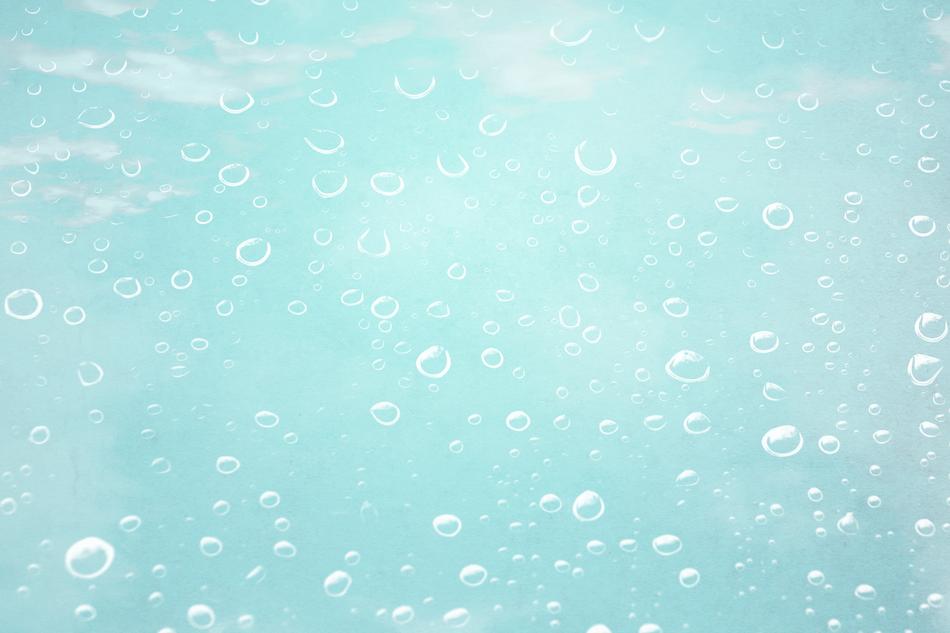 blue background with drops