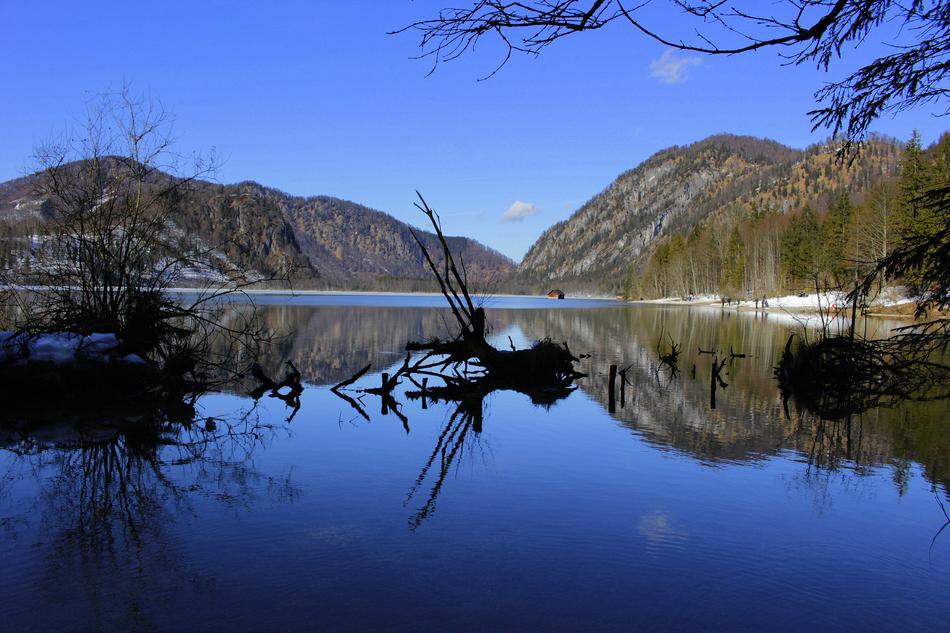Lake Mountains Water
