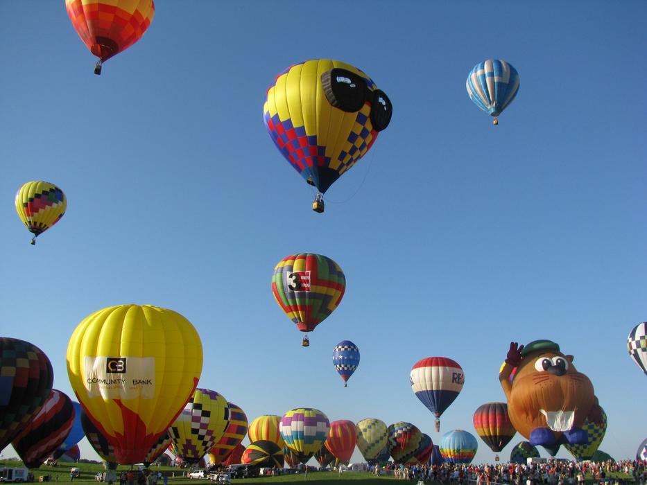 Hot Air Balloon Sky