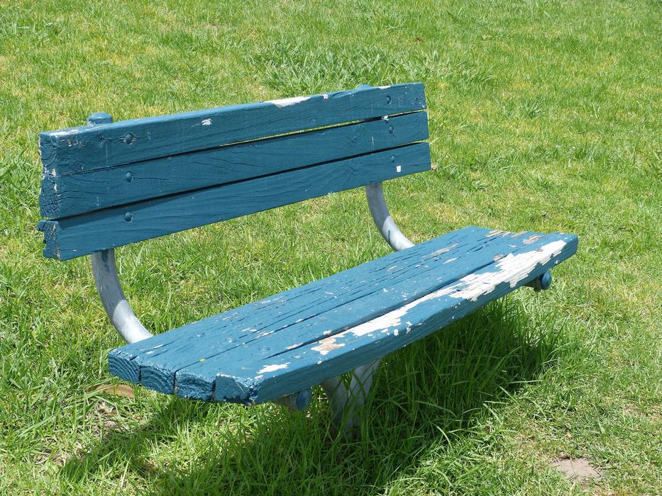 Bench Old Weathered Wood