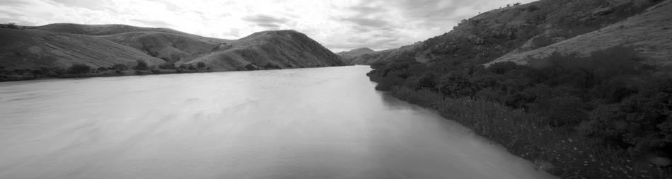Madagascar River Panoramic view