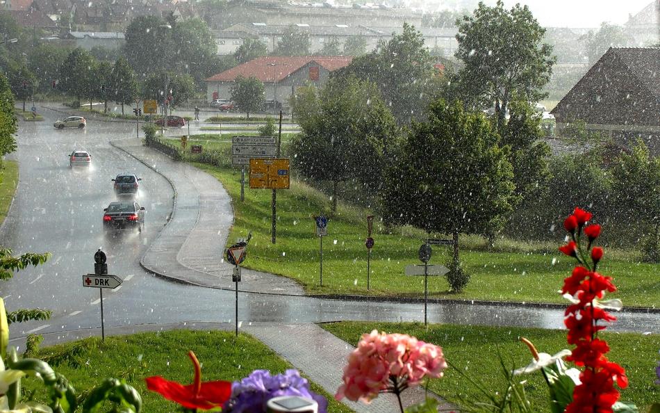 Giengen Summer Rain