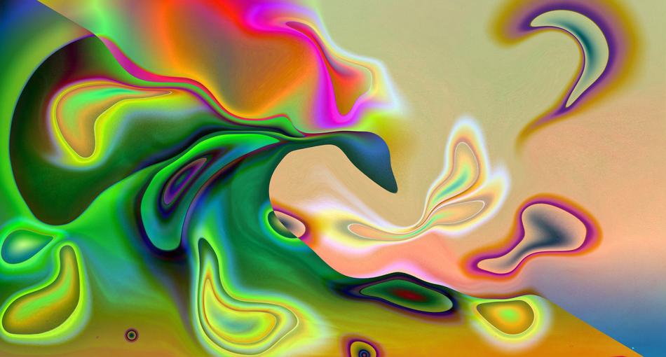 liquid flowing drops splash fluid