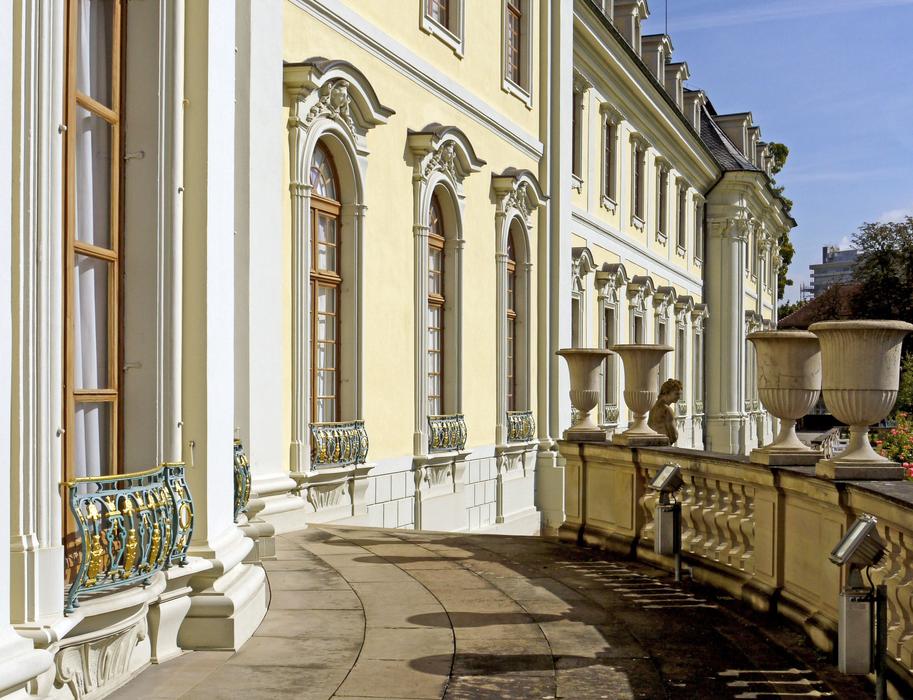 facade of Ludwigsburg Palace, Germany
