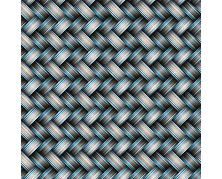 hell dark contrast weave