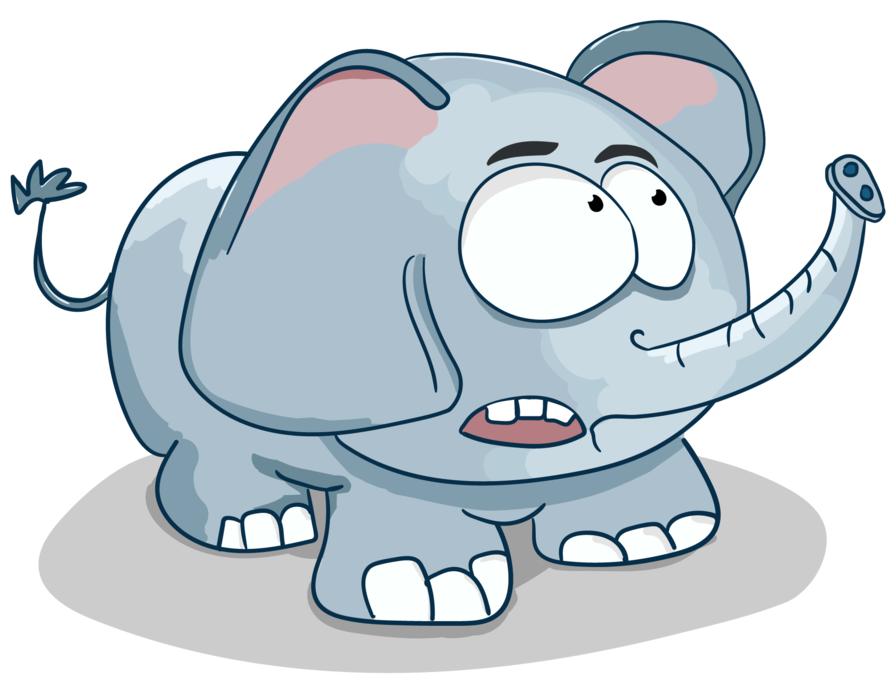 elephant cartoon baby elephant