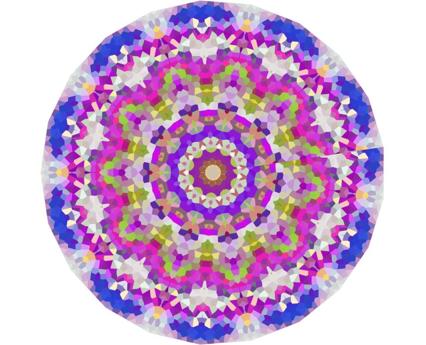 colorful round design
