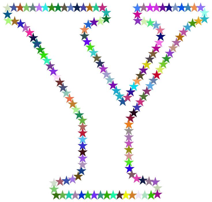 stars colorful prismatic chromatic