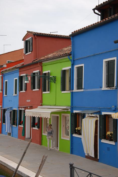 Venice Burano Houses