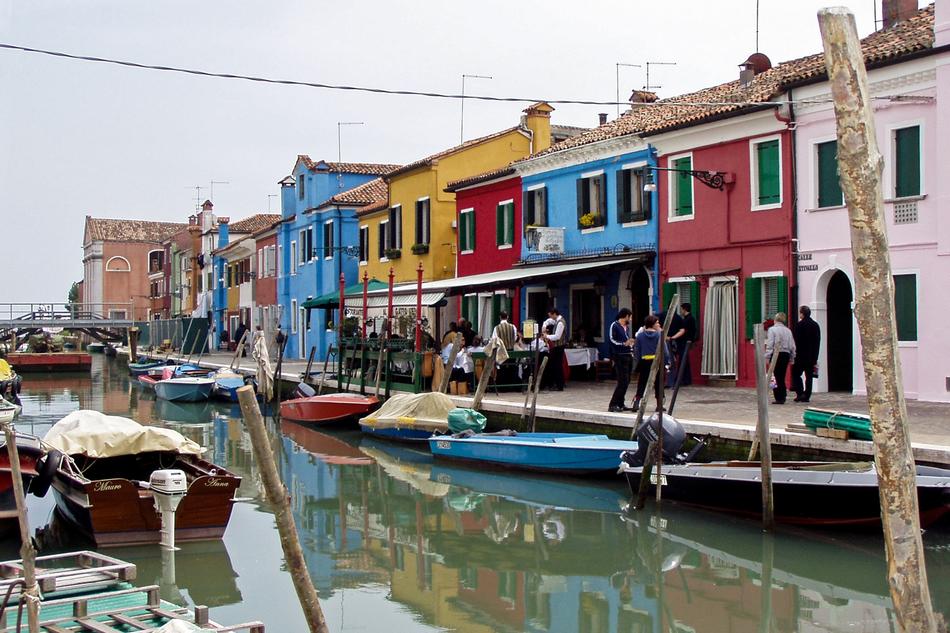 Murano Venice Colourful Houses