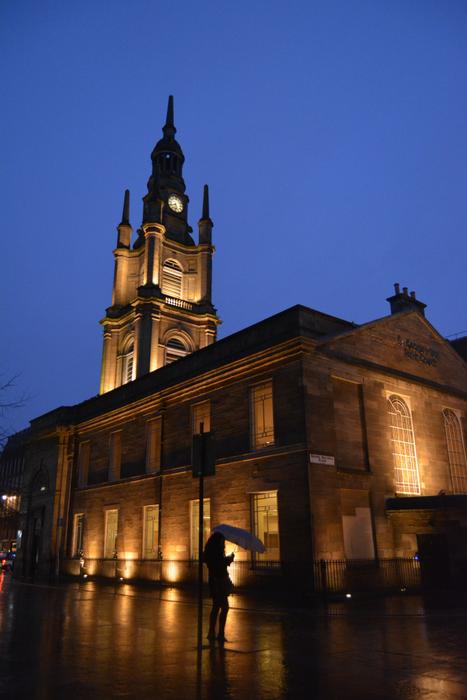 Church Glasgow Night