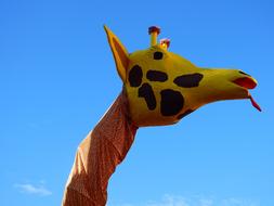 giraffe sculpture in the park