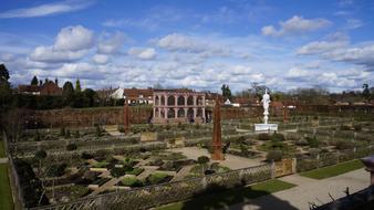 Castle Gardens England view