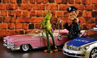 Police Cadillac El Dorado