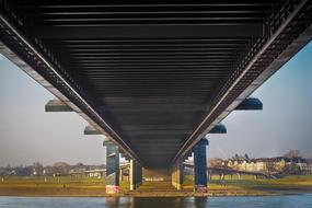 beautiful Bridge Structures, dusseldorf