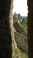 monument of ancient Carcasonne Castle