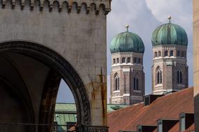 towers in munich