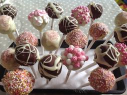Cake Pops Pink