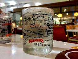 Glass Water Drink Coffee
