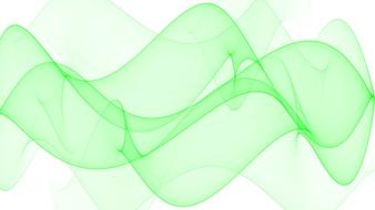 green curve abstract