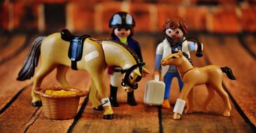 Playmobil Horses Injured