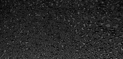 black wet surface