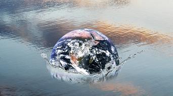 wallpaper water earth symbol