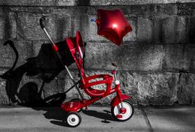 Stroller Red Balloon