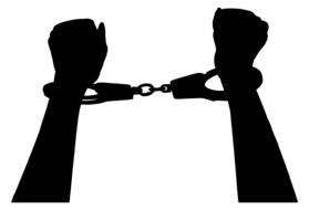 arms arrest crime criminal