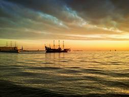 Sea Ship Pirates