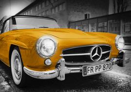 Old Car Mercedes-Benz