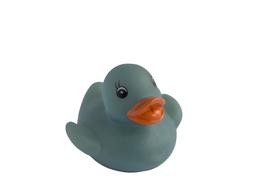 rubber duck blue beak orange