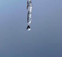 Icicle Water Droplet