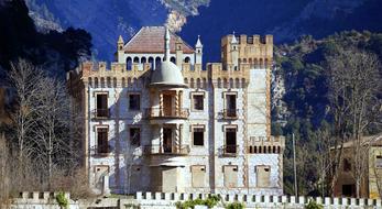 picturesque medieval castle