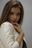 Model Girl elegant portrait
