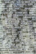 Inscription Board Name