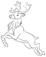 christmas heraldry holidays drawing