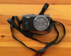 black Panasonic camera
