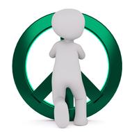 harmony peace peace sign symbol