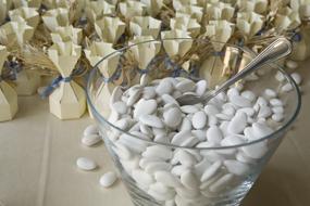 Confetti Wedding Favors Bowl